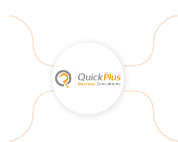 Quickplus consultants logo hub related to company registration in Dubai.