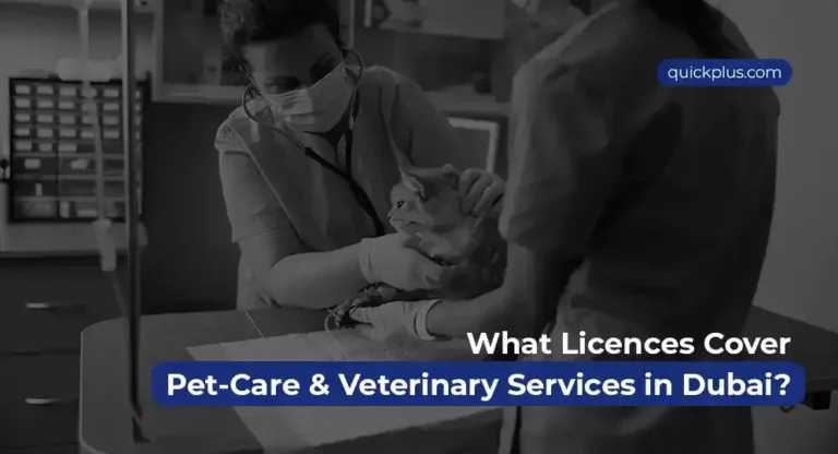 What Licences Cover Pet-Care & Veterinary Services in Dubai?