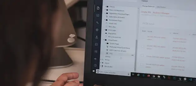 Quickplus consultant using online portal for Fujairah Free Zone company services.
