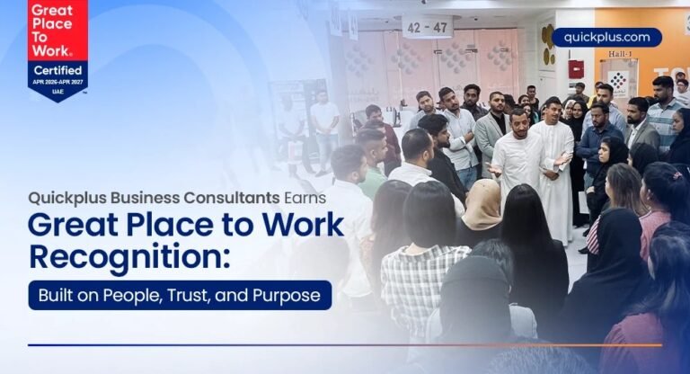 Excellence Redefined: Quickplus Earns Great Place to Work
