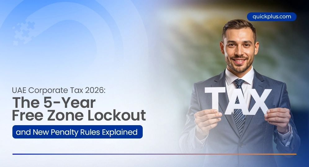 UAE Corporate Tax 2026: The 5-Year Free Zone Lockout and New Penalty Rules Explained
